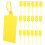 100pcs Plastic  Tags with Wire for Luggage and Cable Identification, Durable and Easy Attach 1
