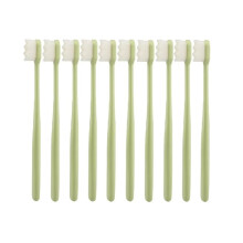 10pcs Ultrafine Bristle Toothbrush Set 20000 Soft Bristles for Sensitive Teeth and Deep Cleaning