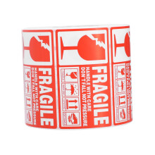 Fragile Labels Handle with Care Stickers Strong Adhesive Visibility for Packages