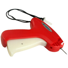 Tag Gun for Clothing with Ergonomic Grip, Fast Tagging, Safety Needle Cover, Retail Use