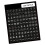 100Pcs Light Switchs Labels Sticker Transparent Household-White 1