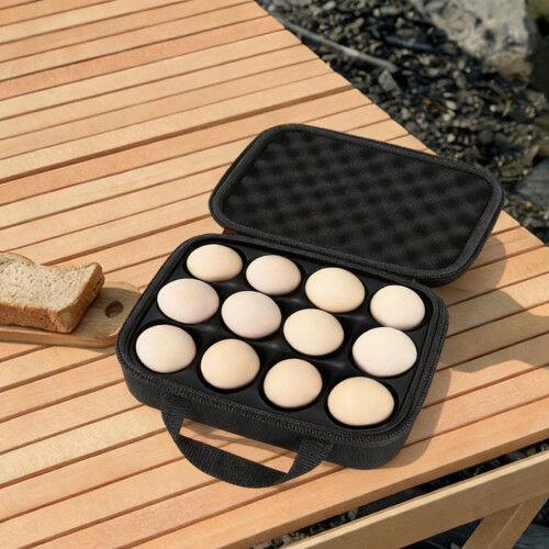 Versatile Camping Organiser Box For Eggs 12 Protective Slots 1