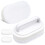 2Pieces Cleaning Brush with Soft Scrub Pad Bath Pool Scrubber 1