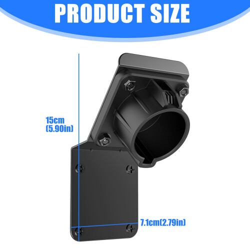 Quick Installation Hook for EV Charger SAE J1772 Heavy Duty 2