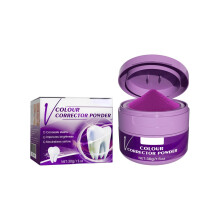 Teeth Whitening Powder with Poria Cocos and Honeysuckle Natural Enamel Safe Stain Removal for Daily Use