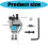 Presser Foot Metal Builds Flatbed Machine Compatible Thick 3