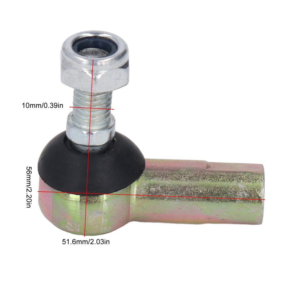 2Pcs M10 Tie Rod Ball Joint For 110Cc 125Cc Atv 7293282169012