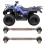 M10 Tie Rod Ball Joint Set for ATV Quad 5
