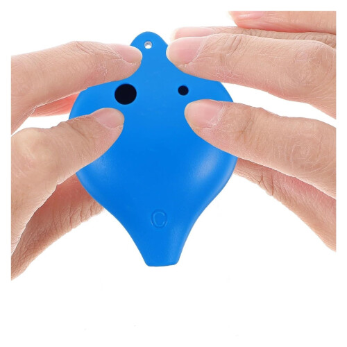 6Hole Ceramic Ocarina for Beginners Easy Play Warm Tone Wide Range Durable Build 2