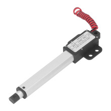 150N Electric Micro Linear Actuator, 12V 75mm Stroke, Electric Mini Motion Actuator, Mini Linear Actuator for Sofa Robotic TV Table Window Opener Lift