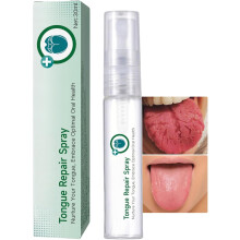 (1Pcs) Tongue Repair Spray, Oral Antibacterial Spray, Instant Dry Mouth Relief, Fissured Tongue-Relief Sprays, Mint Breath Freshener Sprays
