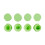Pack of 4 Multipurpose Squeeze Bottle Cap for Ketchup-Green 1