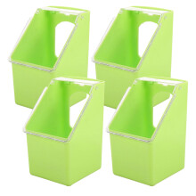 Easyly To Clean Bird Feeders With Hanging Hook For Cages-Green