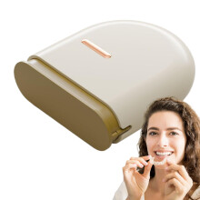 Retainer Case with PullOut Design and Ventilation, Large Capacity Dental Mouth Guard Holder for Travel