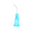 100pcs Blue Disposable Pre Bent Dental Irrigation Needle Tips, Plastic Replacement 5