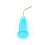 100pcs Blue Disposable Pre Bent Dental Irrigation Needle Tips, Plastic Replacement 7