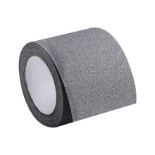 PVC Antislip Floor Tape Strips Roll With Adhesive Backing-Gray