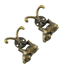 Practical Pig Themed Wall Hook For Keys Garments Storage Zinc