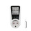 White Power Meter Socket, 16A, 3680W, 12.7x6x7.33cm 1