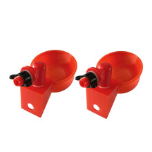Automatic Chicken Water Feeder 2pcs Durable Poultry Drinking Bowls for Chickens Ducks Quails Pigeons