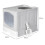 Skylos Cat Litter Box Foldable Entry Top Exit Anti Tracking Cat Litter Tray 8