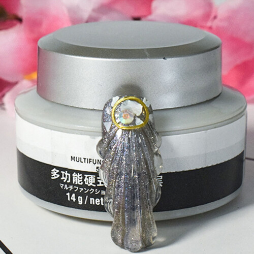 Multifunktionaler Nagellack-Überlack-Gel für Extensions, 0,5oz 2