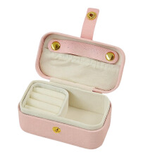 Premium Leather Jewelry Holder With Multi Layer Organization-4