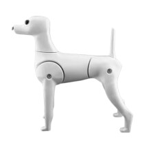 High Densitied Realistic Dog Hair Grooming-Poodle model