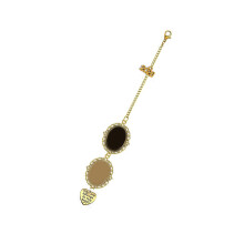 Graduation Hat Photo Charm Memorial Gift for Graduate-Gold 2