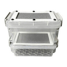 Professional Mealworm Breeding Container With- A fine mesh