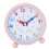 Modern Quiet Alarm Clock With Big Number Help Children-Pink 1