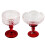Multipurpose Footed Crystal Glass Dessert Bowl Ice-Straight 2