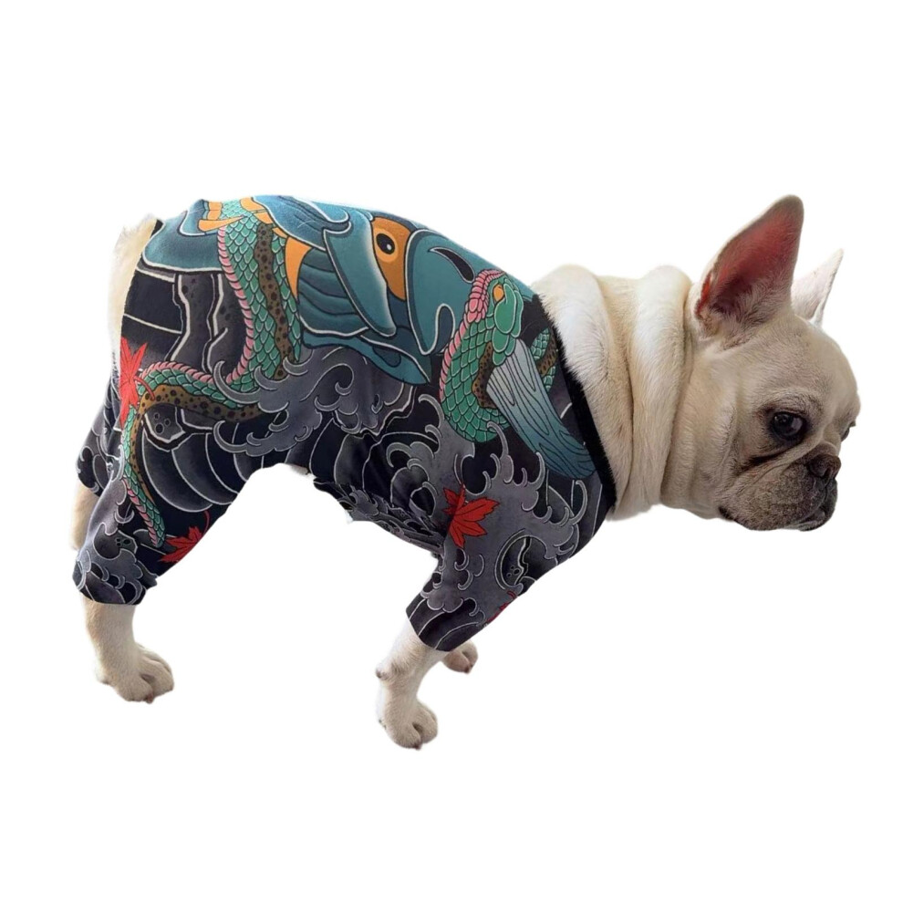 Girl Dog Jumpsuit Costume Apparel Outfit Coat Jumpsuit-XXL
