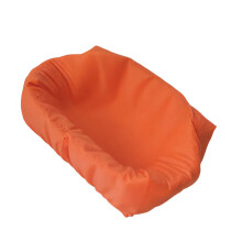Elegante oranje oortelefoonstandaard met unieke-Oranje