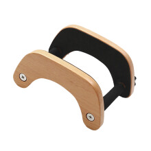 Portable Wood Floor Standing Acoustic Guitar Stand-M beech
