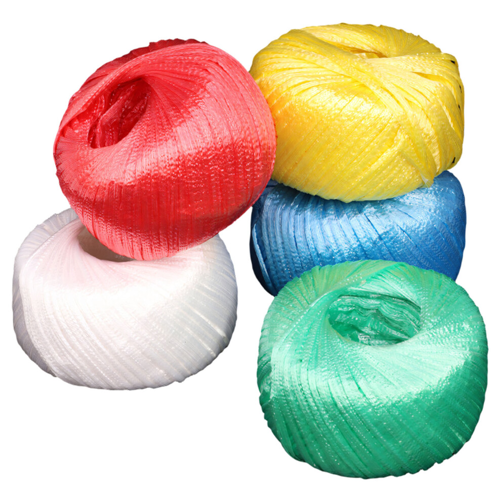 Pack Of 5 Sturdy Pp Nylon Plastic Packaging Rope For Craft Home 7704001055139