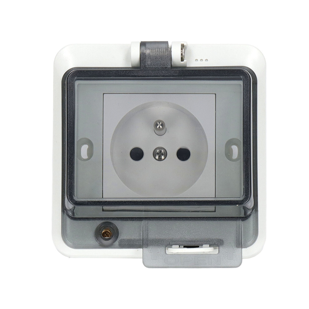 Outdoor Waterproof French Style Socket Box Ip66 250V 16A 6951374061378