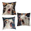 Funny Screaming Goat Pattern Pillow Cover Hilarious Crazy-3 1