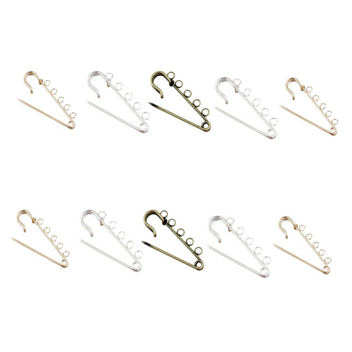 Strong Alloy Oversized Pin Suitable For-10 mixed colors