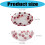 Elegant Glass Fruit Tray Tea Table Sugar Fruit-Plum Fruit Plate 4