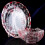 Elegant Glass Fruit Tray Tea Table Sugar Fruit-Plum Fruit Plate 7