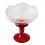 Multipurpose Glass Footed Bowl Dessert Goblet Cup-Lace 1