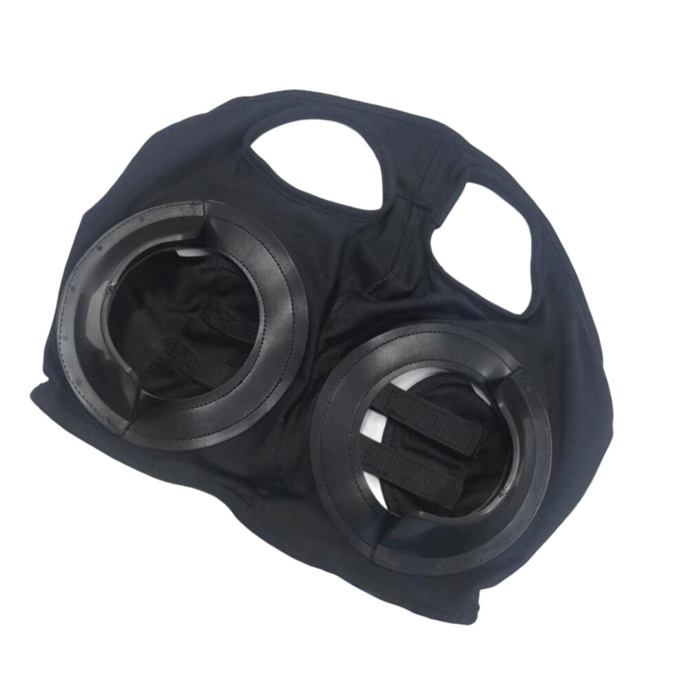 Horse Wind Resistant Eye Mask Protective Equestrian Eye-Black 7696001785171
