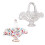 Elegant Cygnet Shape Glass Fruit Bowl With Handle For-Color 2