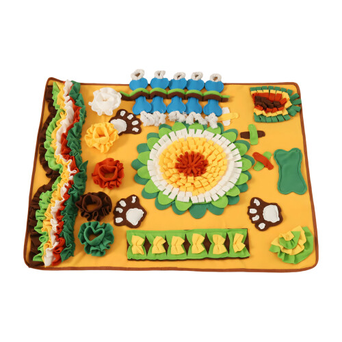 Tapis à renifler interactif pour chien, pour alimentation-L
