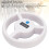 Pet Microchip Scanner USB Rechargeable 134.2KHz Animal Microchip Reader with Clear OLED Display 5