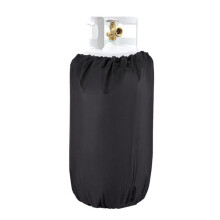 Heavy Duty Waterproof Propane Tank Cover 210D Oxford UV Resistant for 20 lb Gas Grill Outdoor