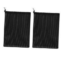 Pond Pump Filter Bag 2 Pack Large Mesh Cover for Aquarium and Pool, Durable Drawstring Debris Protection