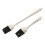 2pcs Silicone Basting Brush for BBQ and Baking with Stainless Steel Handle, MultiPurpose Cooking 1