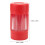 Geruchsdichter Behälter mit Licht & Lupe, Rot, 12,5 cm 7